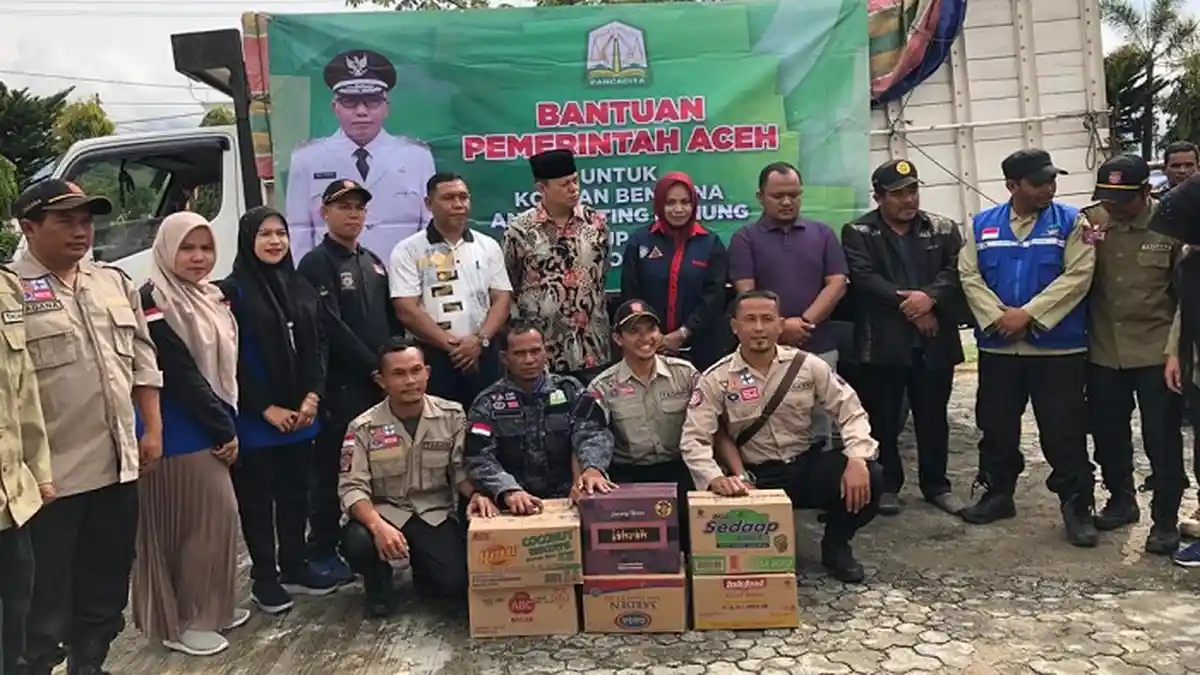 Dinsos Aceh Antar Bantuan untuk Korban Angin Puting Beliung  di Gayo Lues