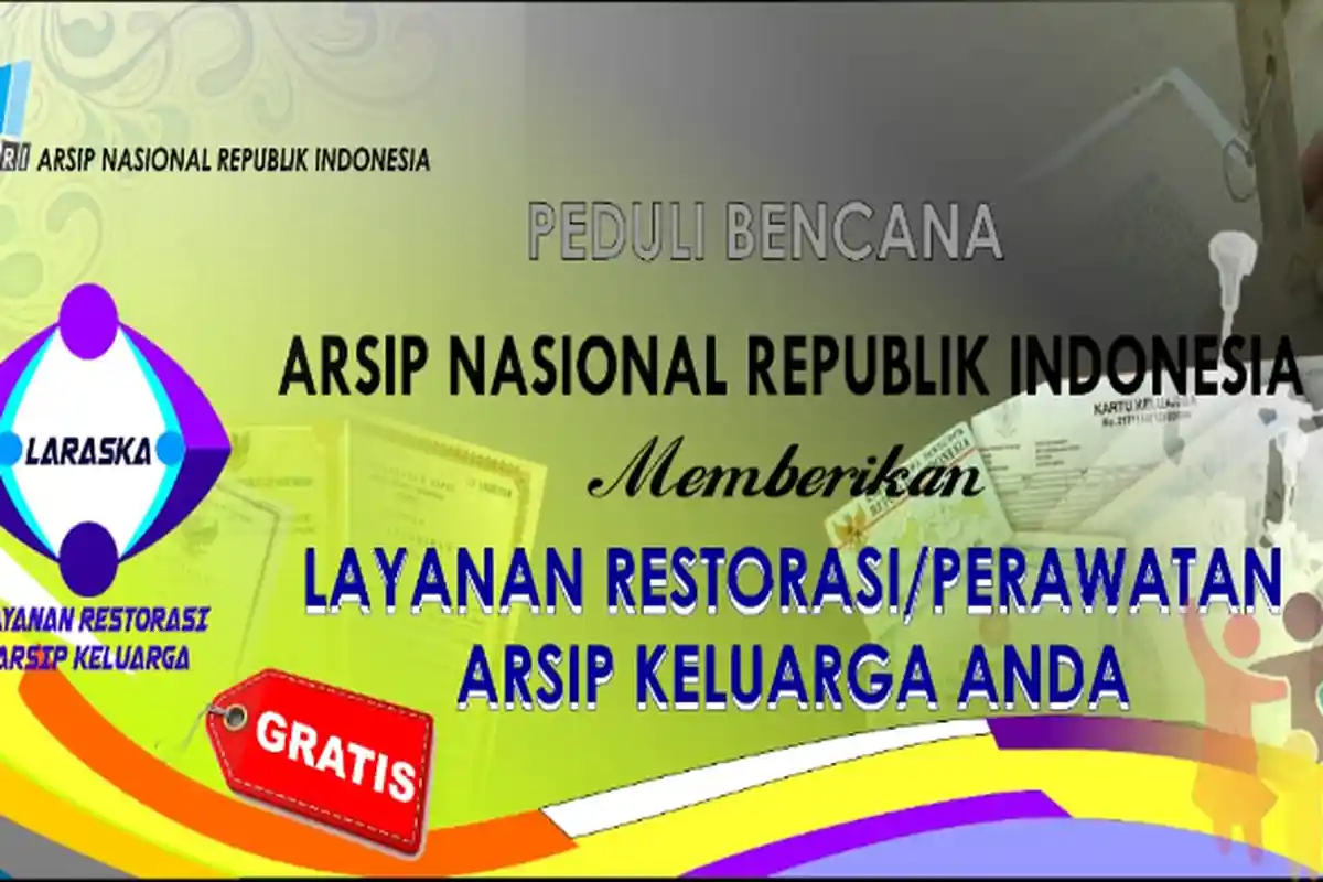 Simak Tips Perawatan dan Mekanisme Restorasi Arsip Rusak Akibat Bencana dari ANRI Berikut Ini!