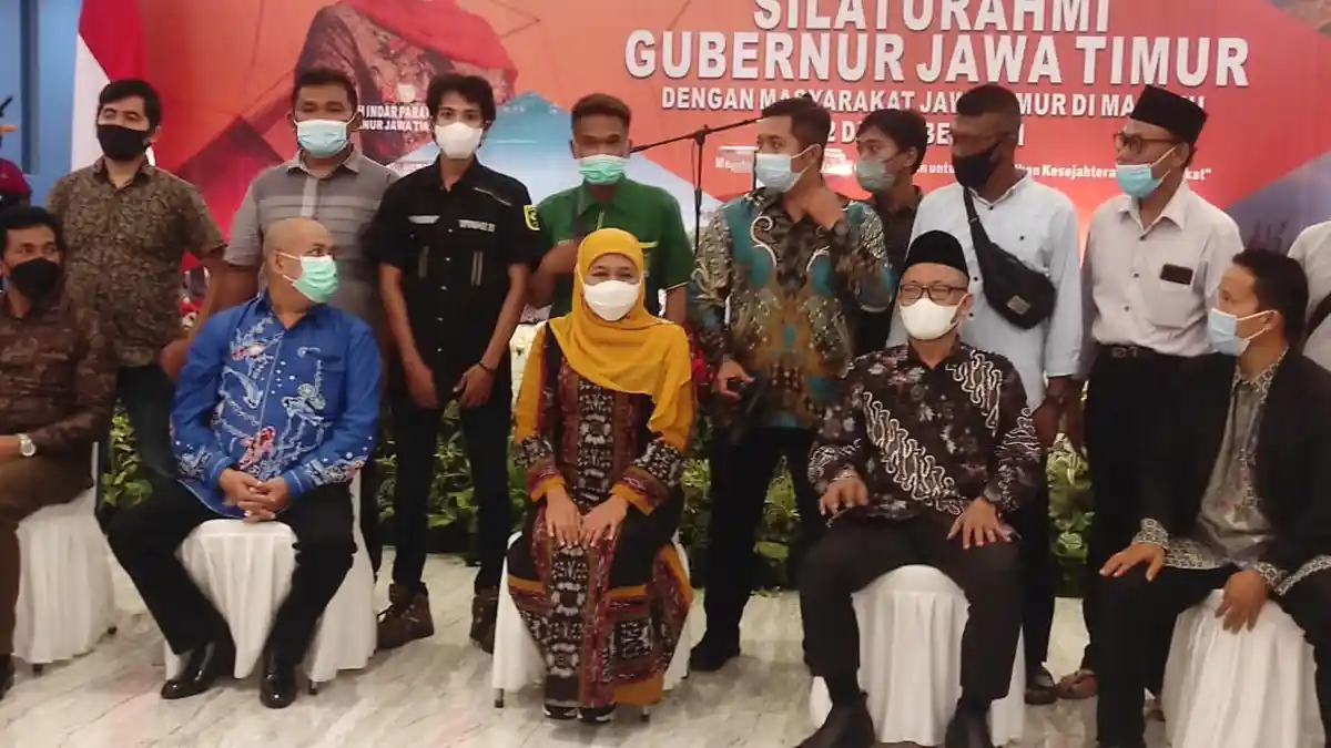 Pimpin Misi Dagang di Maluku, Gubernur Jawa Timur Disambut Sholawat