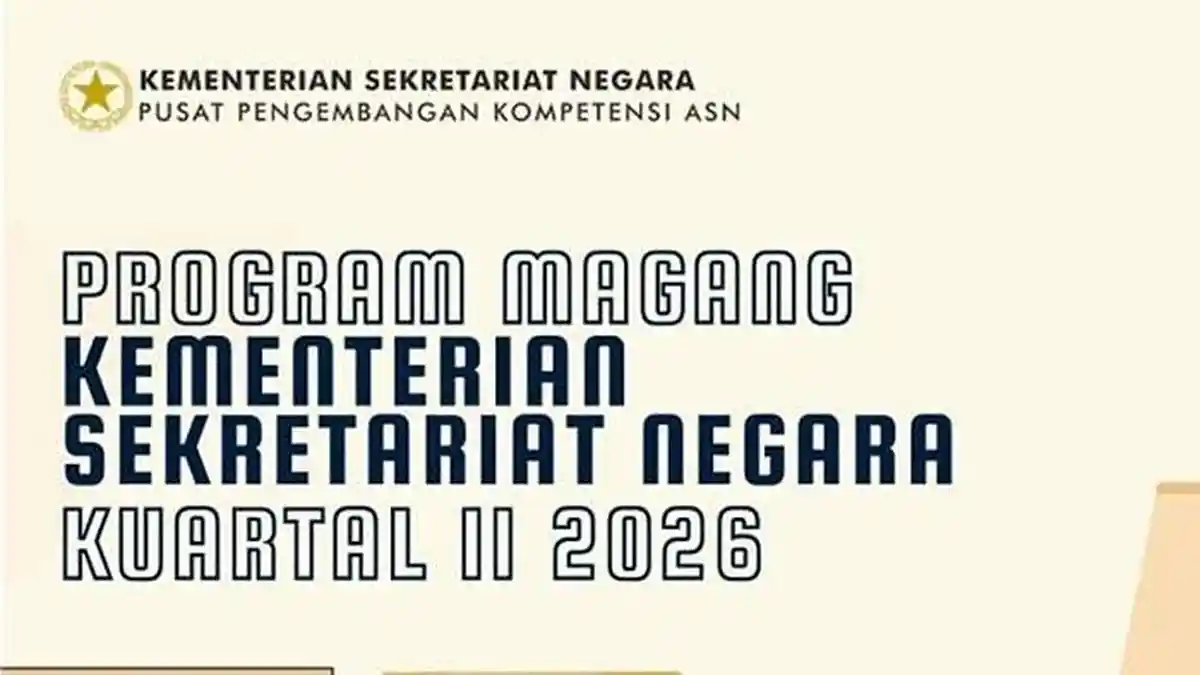 Lowongan Kerja Kemensetneg Terbaru 2026 Dibuka Program Magang Kuartal II Lengkap Syarat dan Benefit