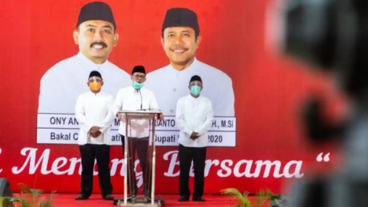PDIP Jatim Kembali Jagokan Pasangan Ony-Antok di Pilkada 2024