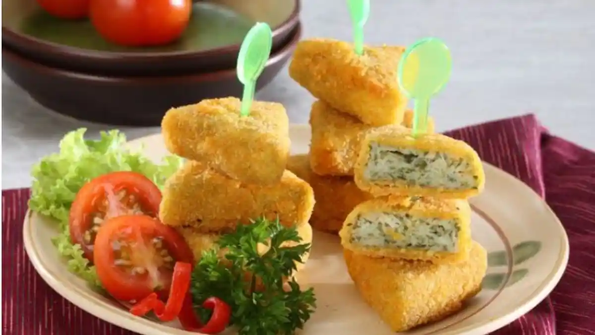 Resep Buka Puasa Praktis Sajian Nugget: Nugget Bayam Tahu dan Nugget Telur Asin
