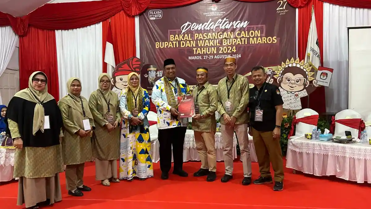 43 Wilayah Pilkada Termasuk Maros Versus Kotak Kosong