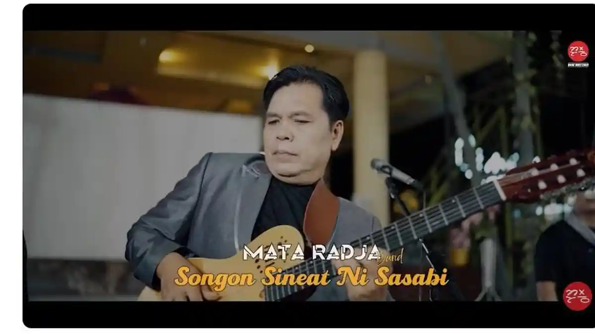 Lirik Lagu Batak Songon Sineat Ni Sasabi yang Dipopulerkan Mata Radja ...