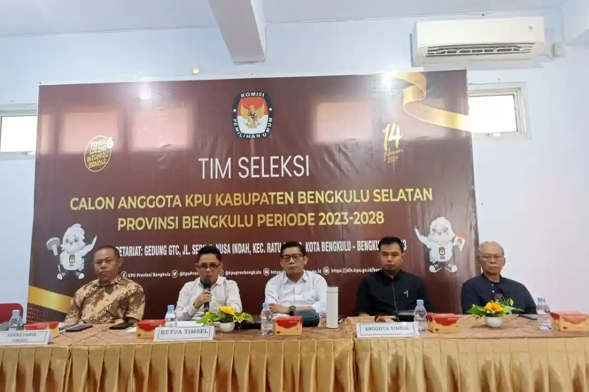 Seleksi Anggota KPU Kabupaten Bengkulu Selatan Dibuka 2-13 September 2023, Simak Persyaratannya