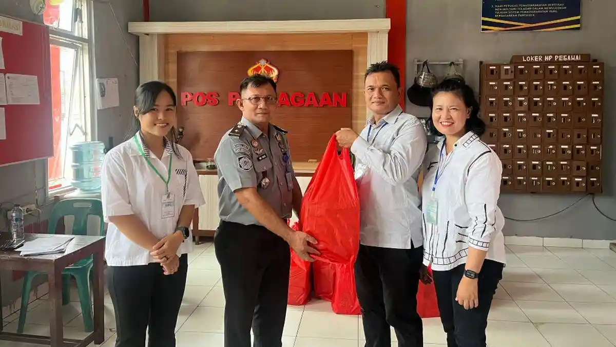 Semarak Natal, Lapas Kelas IIB Gunungsitoli Terima Kunjungan Kasih Korempa BNKP Tetehosi Idanogawo