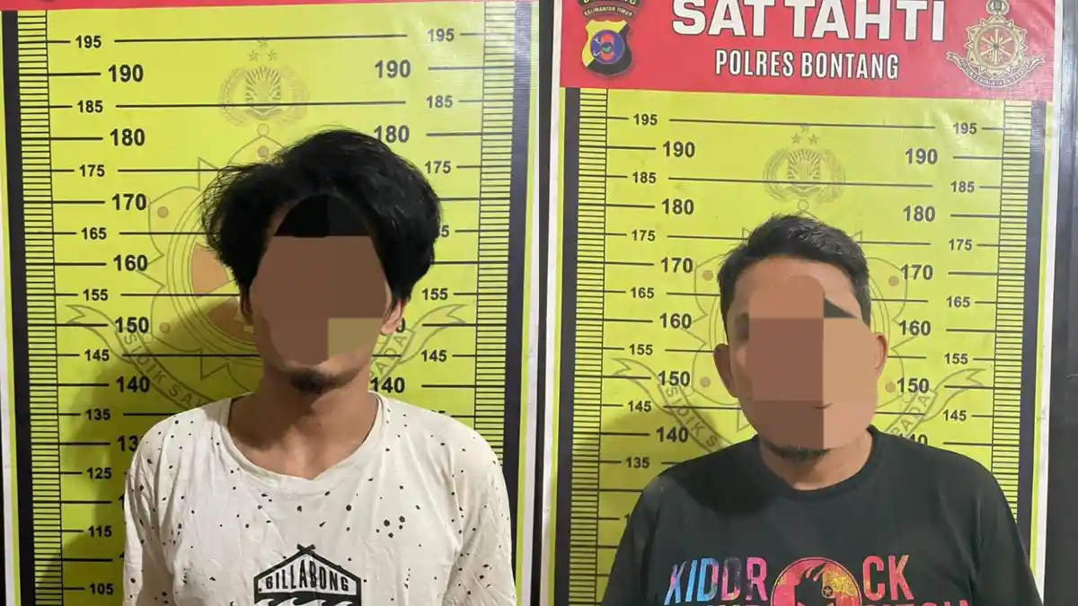 Polres Bontang Tangkap Bandar dan Pengedar Sabu di Kelurahan Lok Tuan