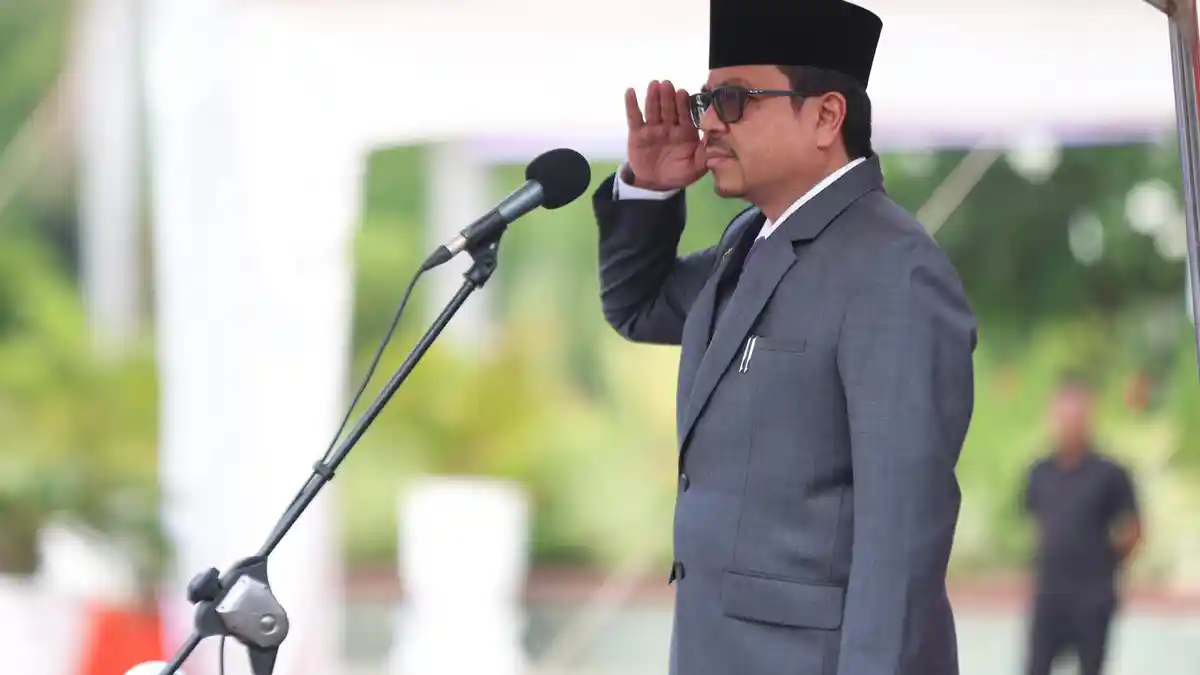 Pj Sekda Pimpin Upacara Peringatan Hardiknas di Aceh, Singgung Soal Gerakan Merdeka Belajar