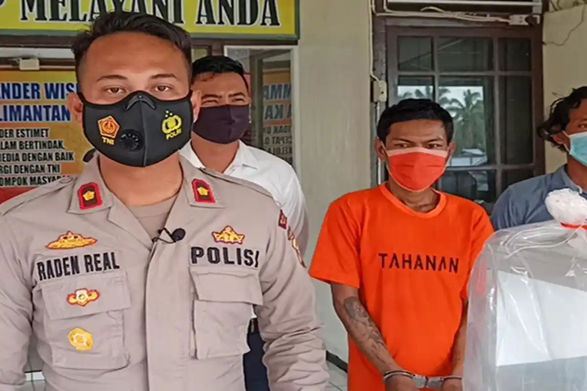 Curi Tiga Kotak Amal Berisi Jutaan Rupiah, Warga di Pemangkat Sambas Diamankan Polisi
