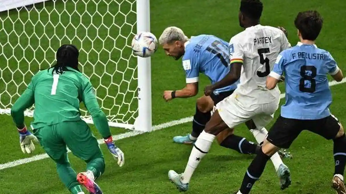 Hasil Ghana vs Uruguay, Brace De Arrascaeta Bawa Uruguay Unggul di Babak Pertama