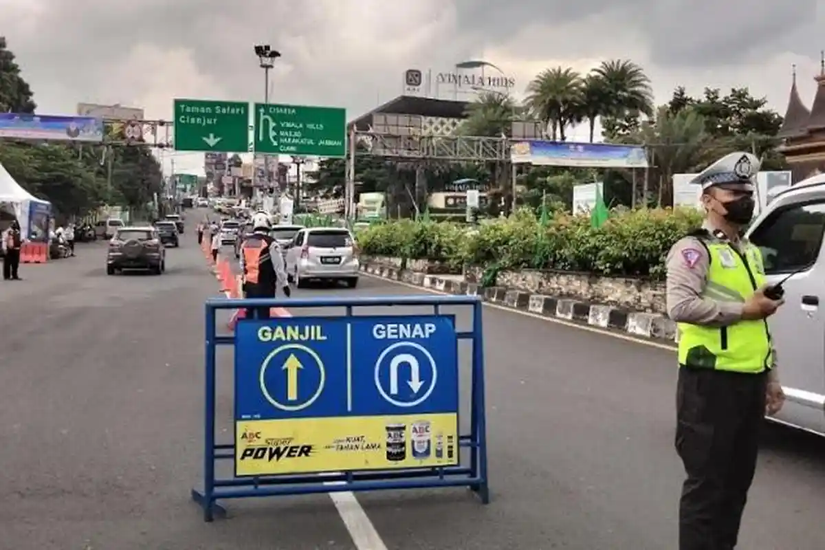 Catat! Tanggal 6 Sampai 9 April 2023 Ganjil Genap Diberlakukan di Jalur Puncak Bogor