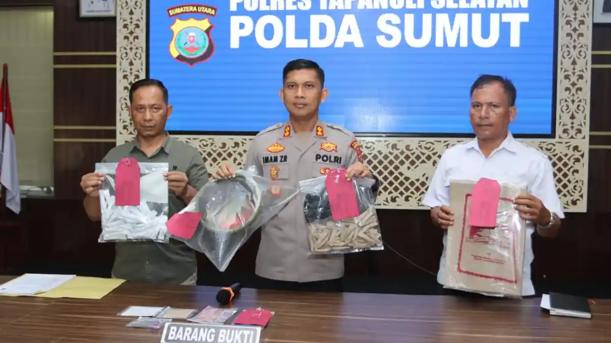 Jual Ganja Berkedok Warkop, Pasutri Ditangkap Narkoba Polres Tapsel