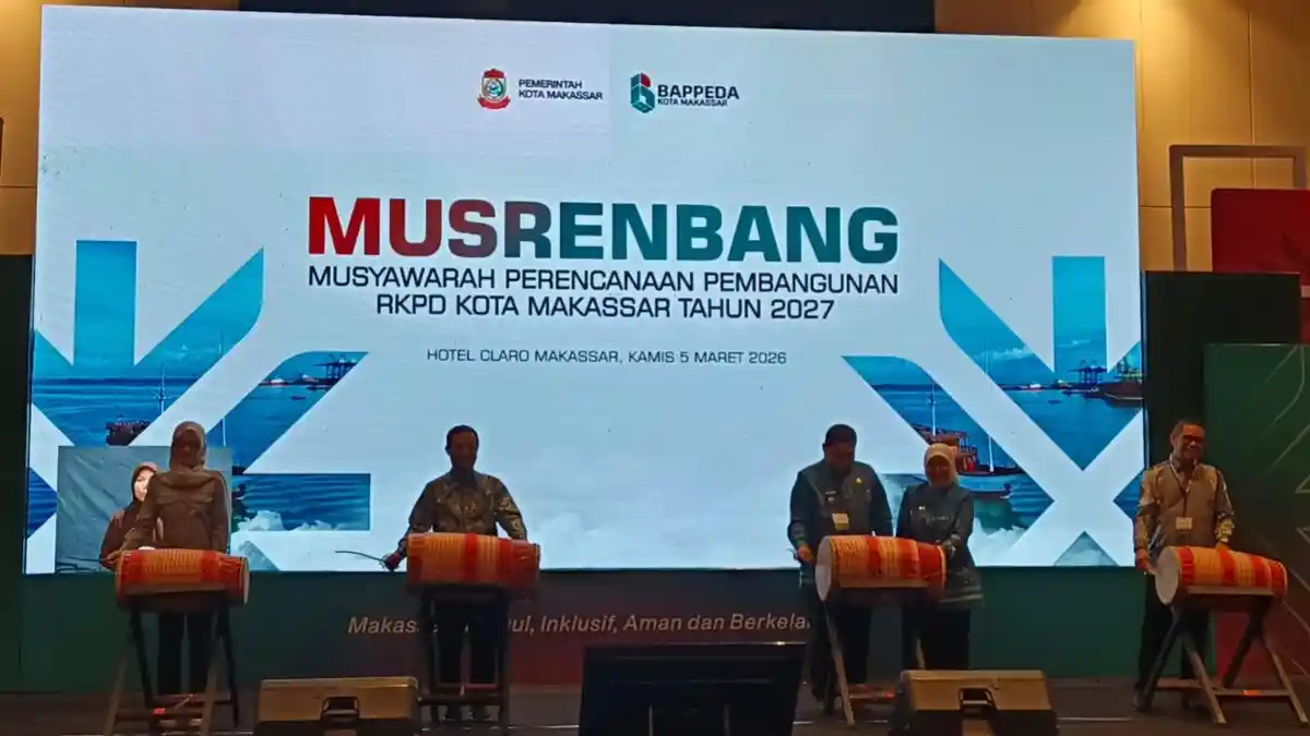 Pemkot Makassar Bahas RKPD 2027, Gubernur dan DPRD Sulsel Hadir
