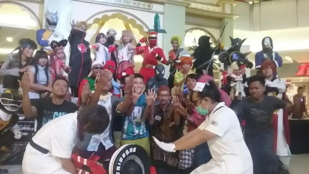 Cosplay Party Meriahkan Akhir Libur Lebaran di Hartono Mall Solo Baru
