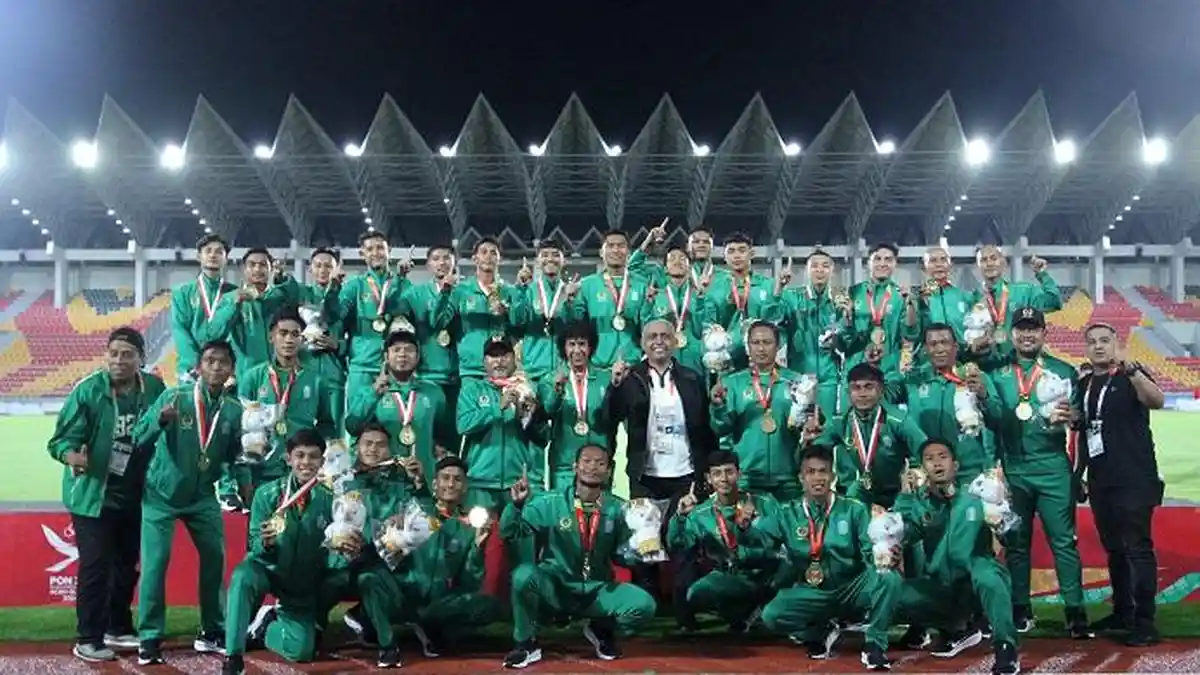 Penantian 16 Tahun Berakhir, Sepak Bola Putra Juara di PON XXI 2024