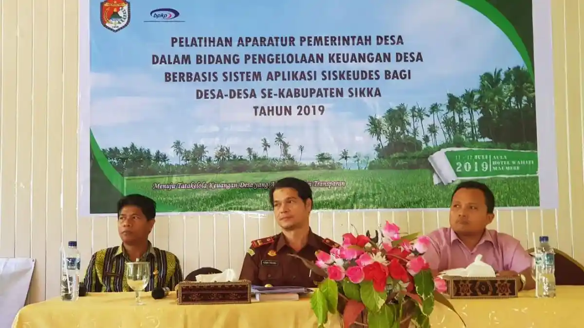 Kajari  Maumere Beri Peringatan ke Kades di  Sikka Soal Pemanfaatan Dana Desa