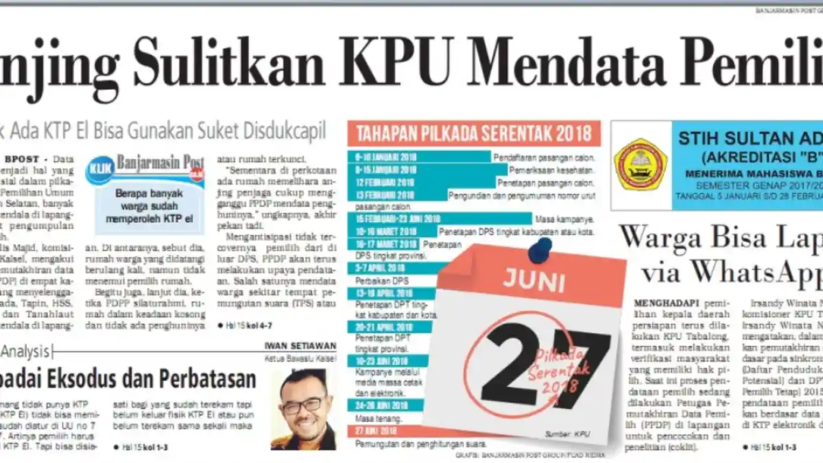 Jelang Pilkada di Empat Kabupaten, Begini Kendala yang Dihadapi Petugas Pemutakhiran Data Pemilih
