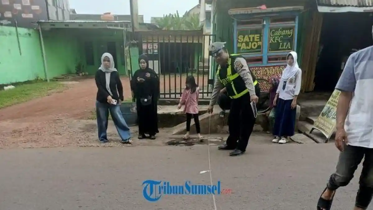 2 Pejalan Kaki Jadi Korban Tabrak Lari Motor di KM 5 Palembang, Lansia Tewas di TKP