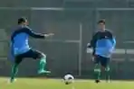 Latihan Pedana Evan Dimas dan Maldini Pali di Timnas Senior