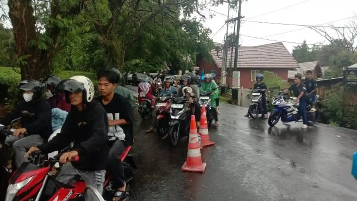 Wisatawan Padati Objek Wisata Gunung Dempo Pagar Alam di Momen Lebaran