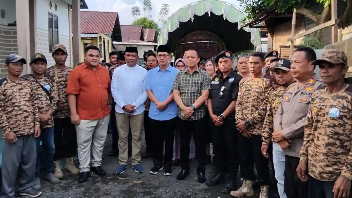 Kapolres Bitung AKBP Albert Zai Hadir di Halal Bihalal Brigade Nusa Utara