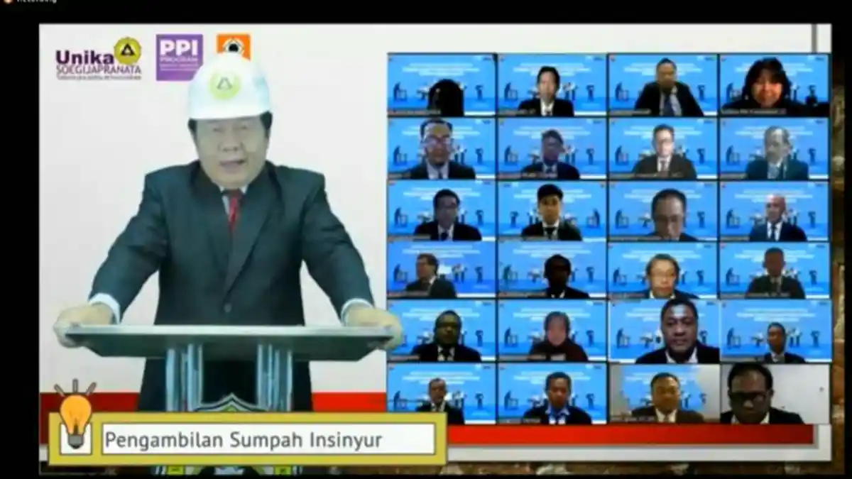 Wisuda Program Profesi Insinyur Unika Soegijapranata, Rektor: Bukan Perkara Mudah