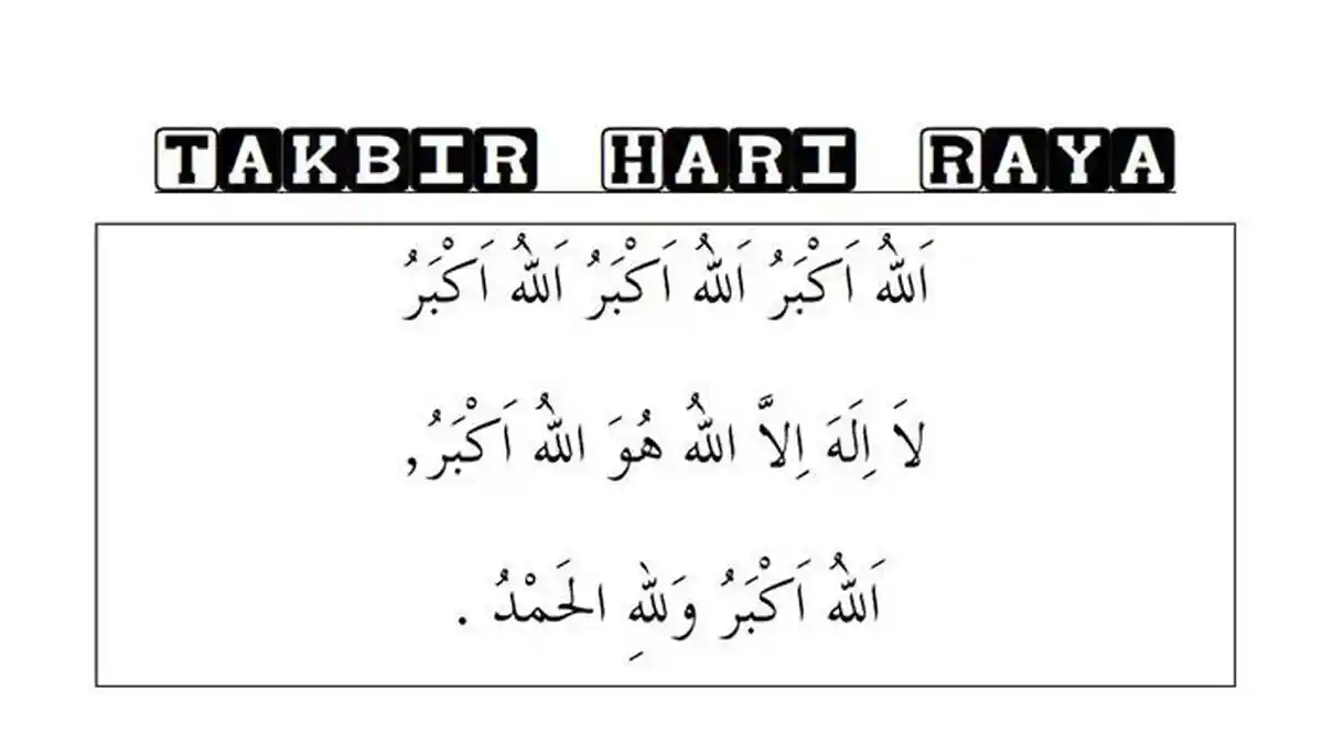 Link Download PDF Teks Takbiran Idul Fitri , Bacaan Takbir Hari Raya Lengkap dengan Artinya