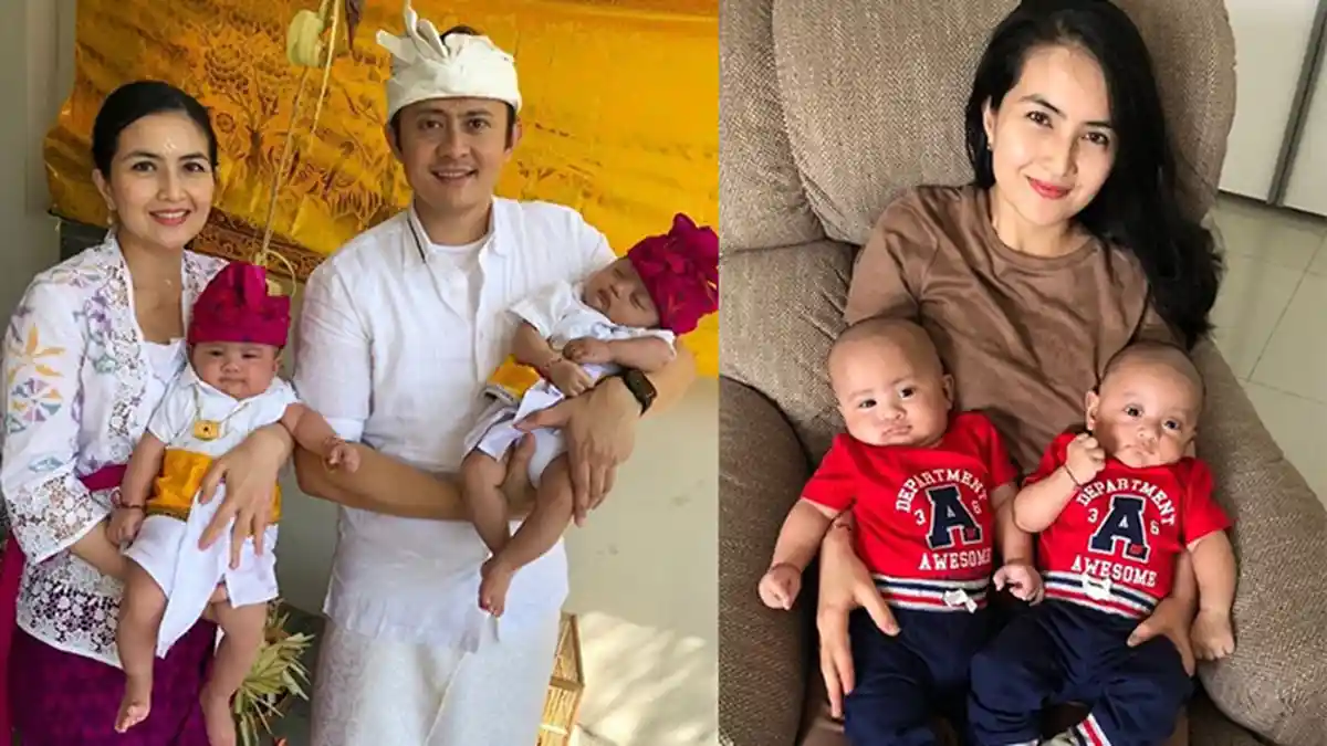 Vakum dari Dunia Artis, Kadek Devi Unggah Foto Momen Mengurus 2 Bayi Kembarnya Hingga Sebut Begini