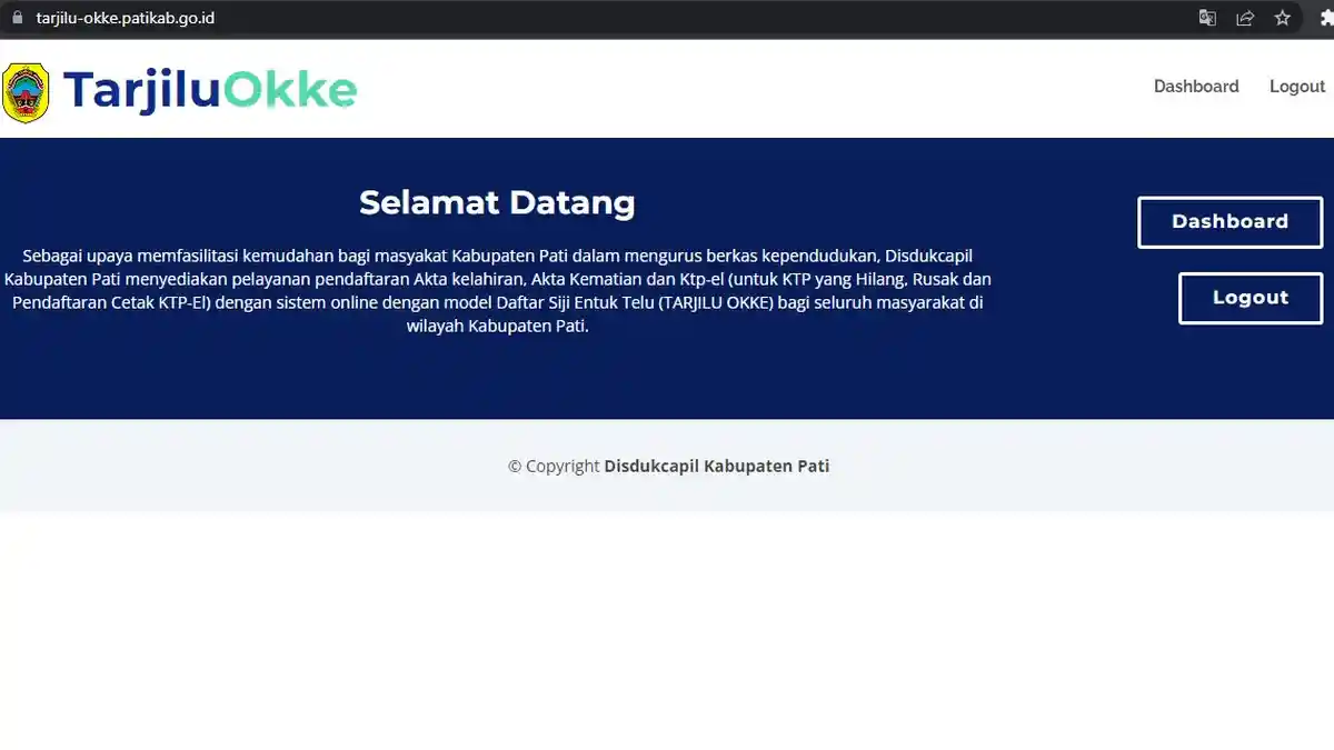 Cara Mudah Mengurus EKTP Hilang Secara Online di Kabupaten Pati, Lewat Aplikasi Tarjilu Okke
