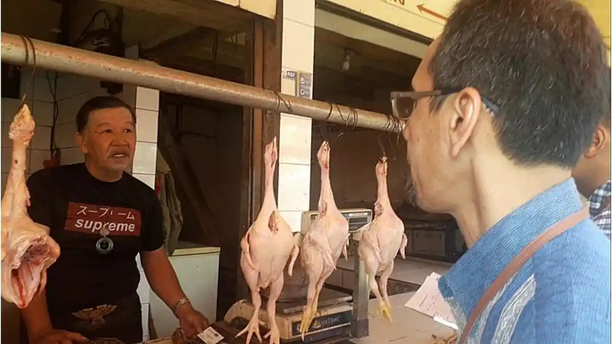 Ombudsman Jabar Sidak Harga Bahan Pokok di Pasar Ciroyom Bandung, Harga Relatif Stabil