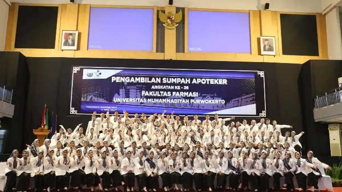 Fakultas Farmasi UMP gelar Sumpah Apoteker ke-36