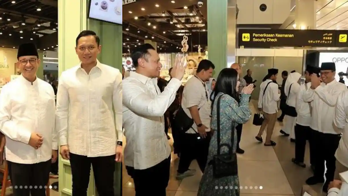 Anies Baswedan Naik Haji, AHY Lepas di Bandara Soetta dan Janji Koalisi Perubahan Tetap Bekerja