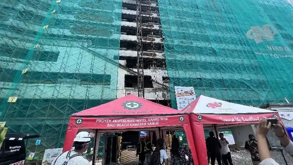 Progress Revitalisasi Hotel Grand Inna Bali Beach Capai 40 Persen, Target Selesai 4 Agustus 2023