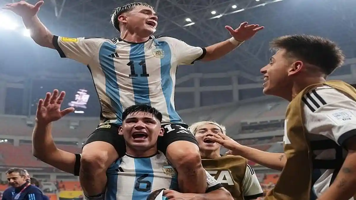 CEK SKOR Argentina vs Jerman Semifinal Piala Dunia U17, Junior Lionel Messi Unggul di Babak Pertama