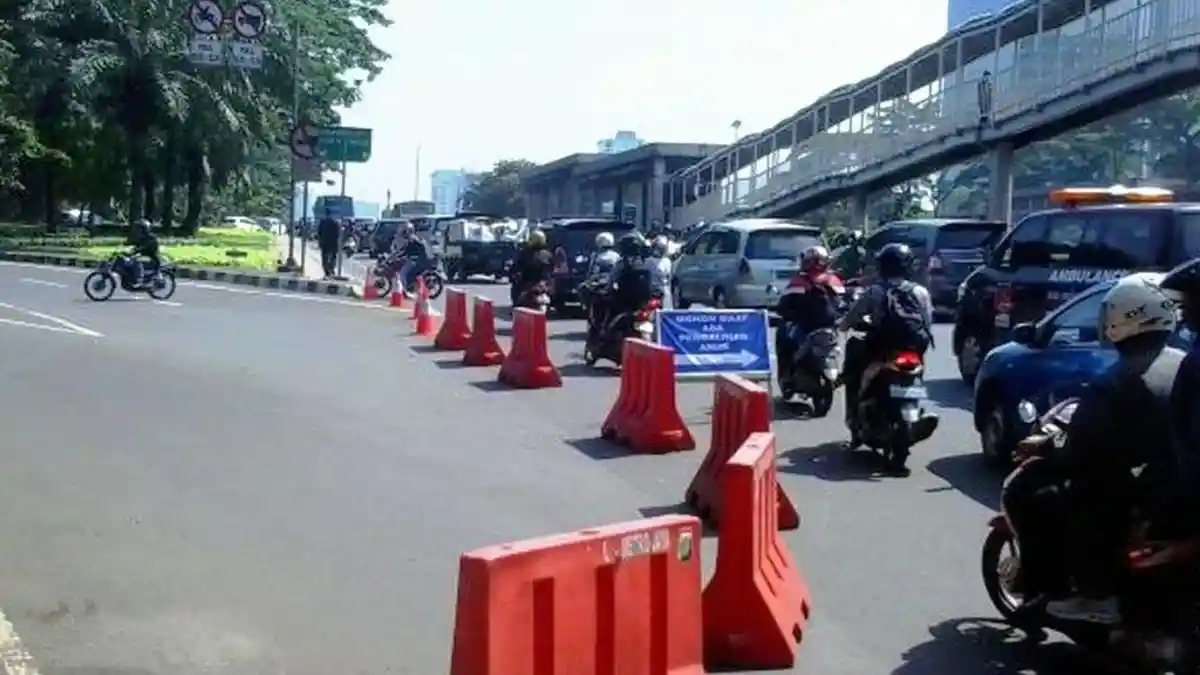 Polresta Pangkalpinang Alihkan Arus Lalu Lintas Selama Pawai HUT RI