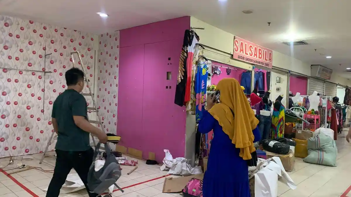 Relokasi Pedagang Pasar Pagi Masih Berlangsung, Driver Ojol di Samarinda Raup Untung