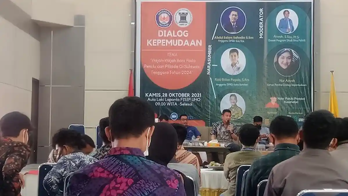 Hari Sumpah Pemuda, Fisip UHO Gelar Dialog Kepemudaan, Angkat Isu Pemuda di Pemilu dan Pilkada