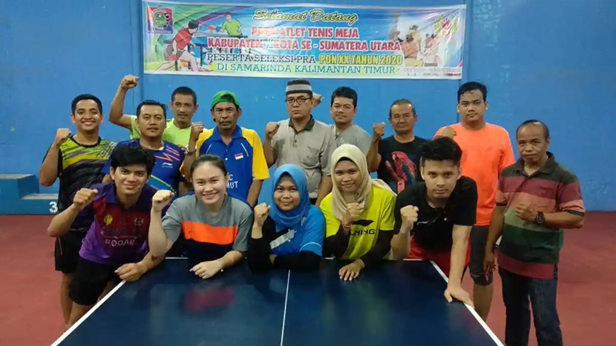 Pelatih Tim Sumut Kecewa  Dengar Kabar Tenis Meja Dicoret dari PON Papua
