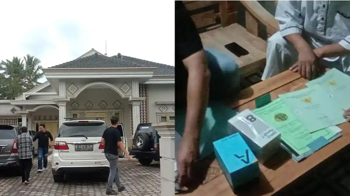 Polda Lampung Geledah Rumah Oknum Kakon Tiuh Memon di Tanggamus Tanpa Hasil 