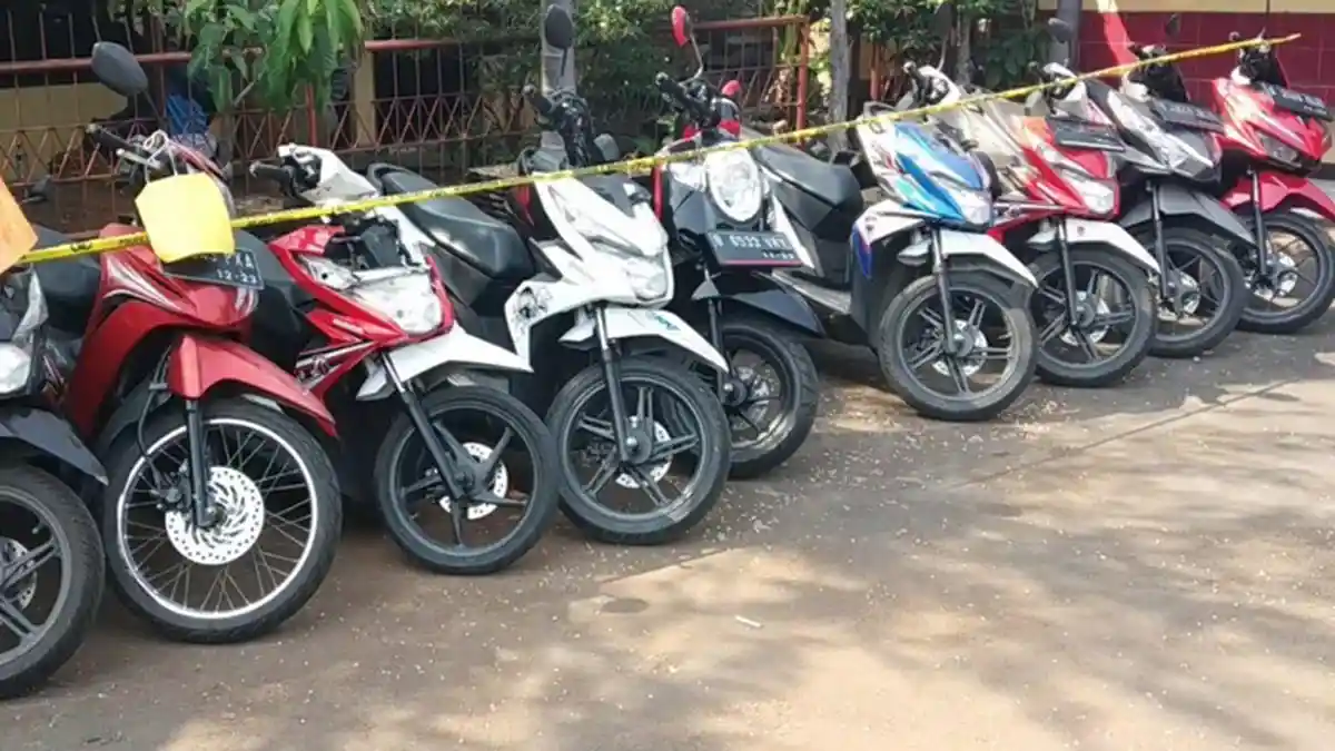 Pelaku Curanmor Komplotan Lampung Bisa Curi 10 Motor dalam Sehari