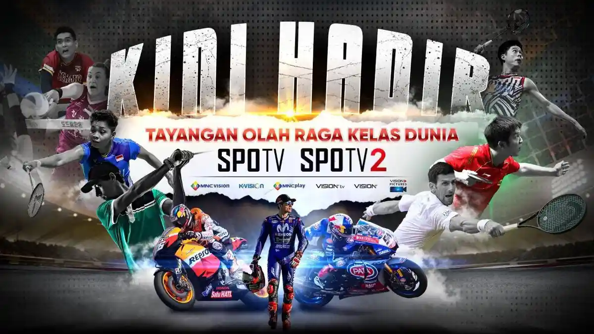 Siarkan MotoGP, Badminton BWF hingga Golf, MNC Vision Networks Resmi Gandeng SPOTV