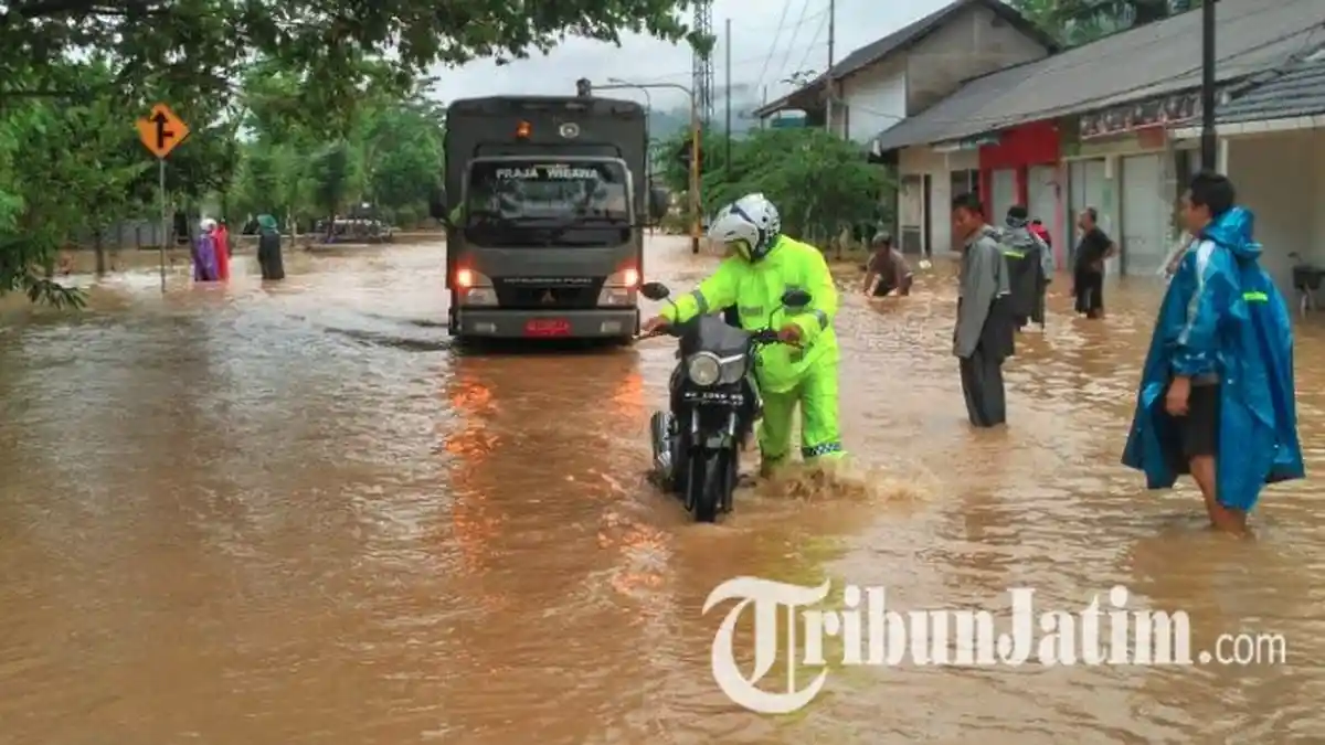 Tim SAR Temukan Dua Jasad Korban Banjir Pacitan Mengambang di Sawah