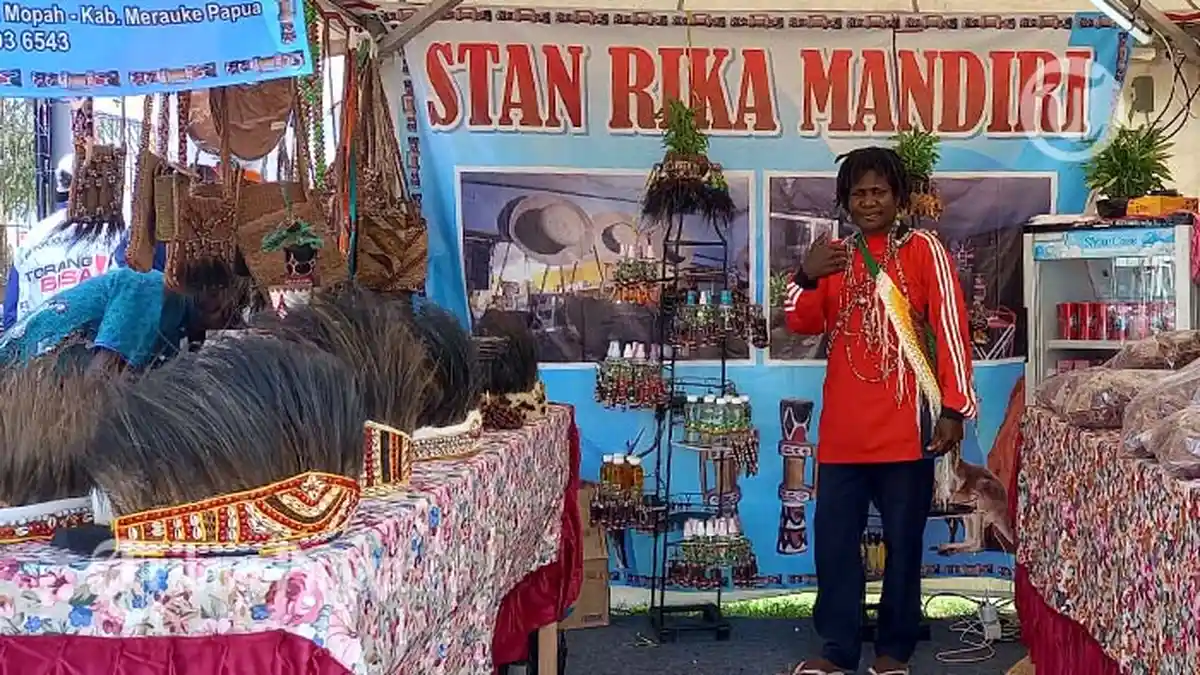 Pentas Seni Kirab Obor PON XX di Merauke, Mama-mama Papua
