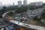 Pembangunan Simpang Susun Semanggi (Drone Jurnalist)