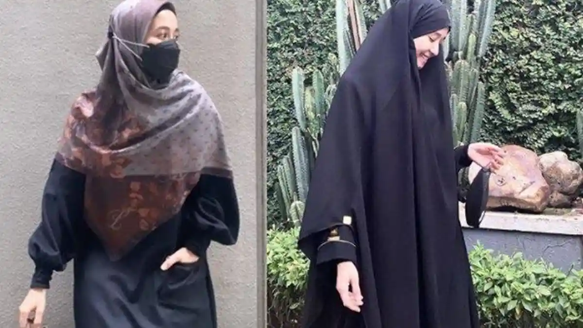 Balutan Hijab Laudya Cynthia Bella Makin Syar'i, Ini Alasannya Memutuskan Tampil Beda