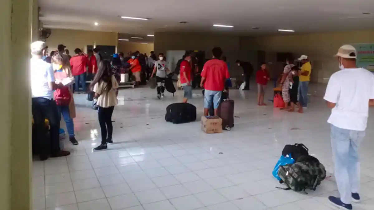 745 Orang Tinggalkan Batam Naik KM Kelud Menuju Belawan Medan
