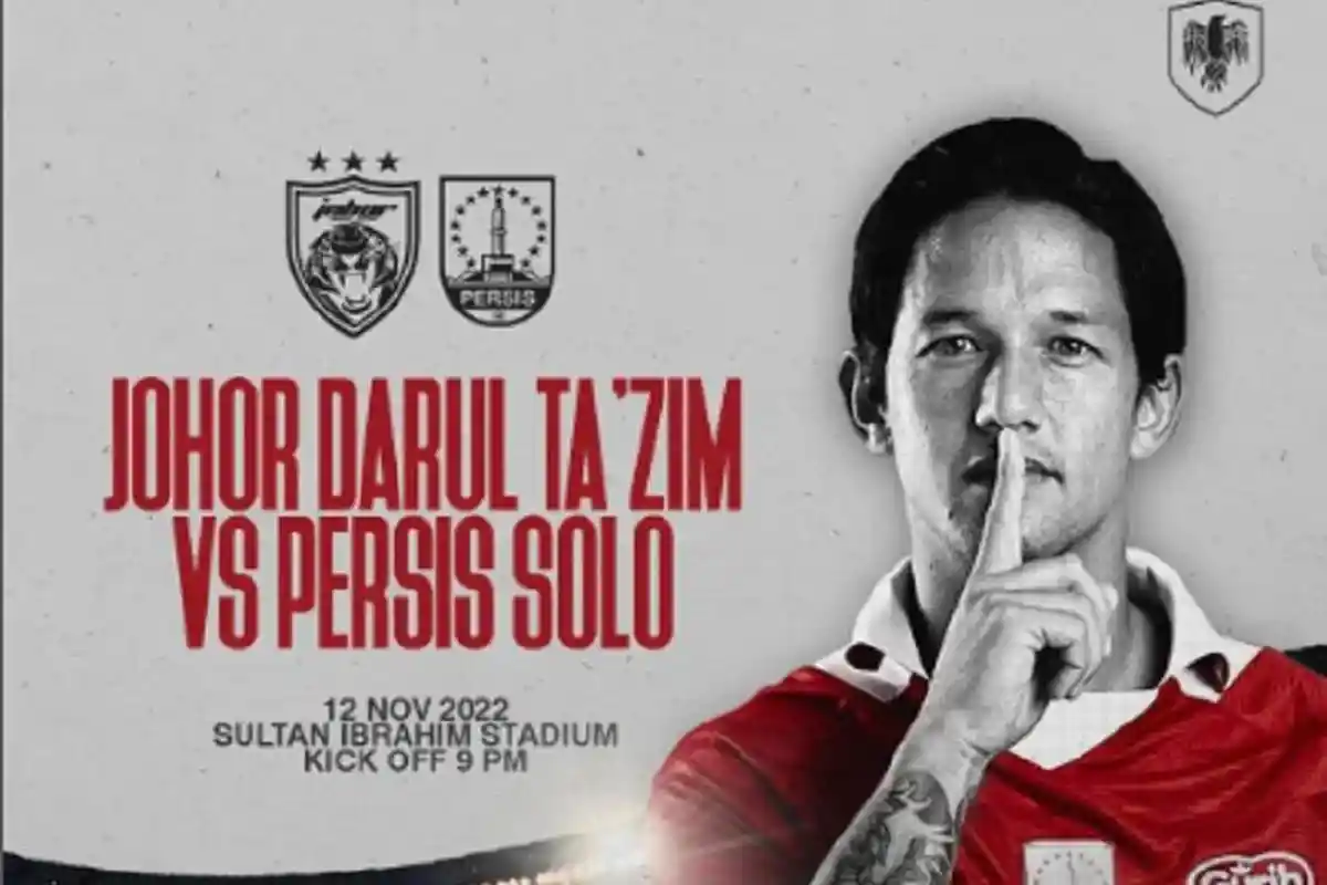 Live Indosiar? LINK Streaming Gratis Persis Solo vs JDT Jelang Liga 1 2022 Kickoff 20.00 WIB
