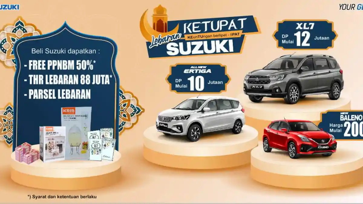 Beli Mobil Suzuki Untungnya Berlipat-lipat