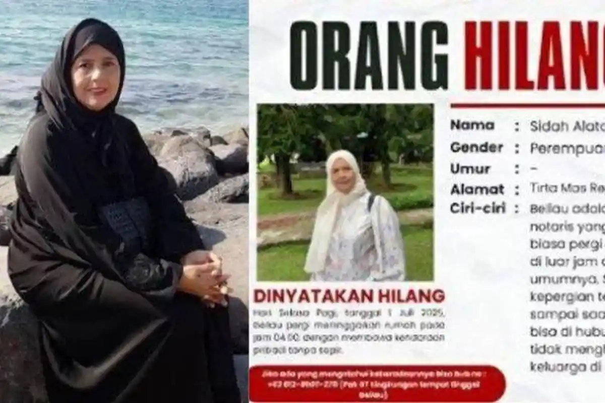 Tabiat Sidah Alatas Notaris Bogor yang Ditemukan Tewas usai Hilang 3 Hari, Berangkat Sejak Subuh