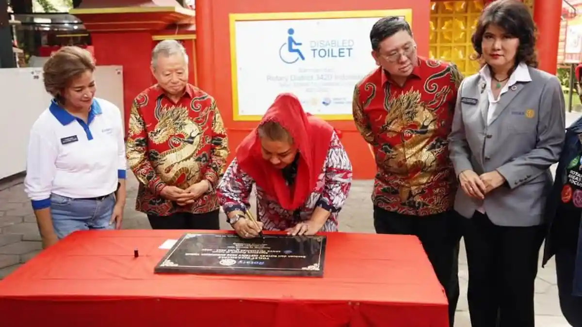 Sam Poo Kong Semarang Ada Fasilitas Toilet Disabilitas, Mbak Ita: Bisa Kami Jadikan Prototype